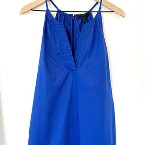 J Crew Summer Dress, Sz 10 Royal Blue NWT